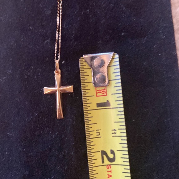 Genuine 18 & 14 karat Gold Necklace & Pendent - Picture 7 of 7